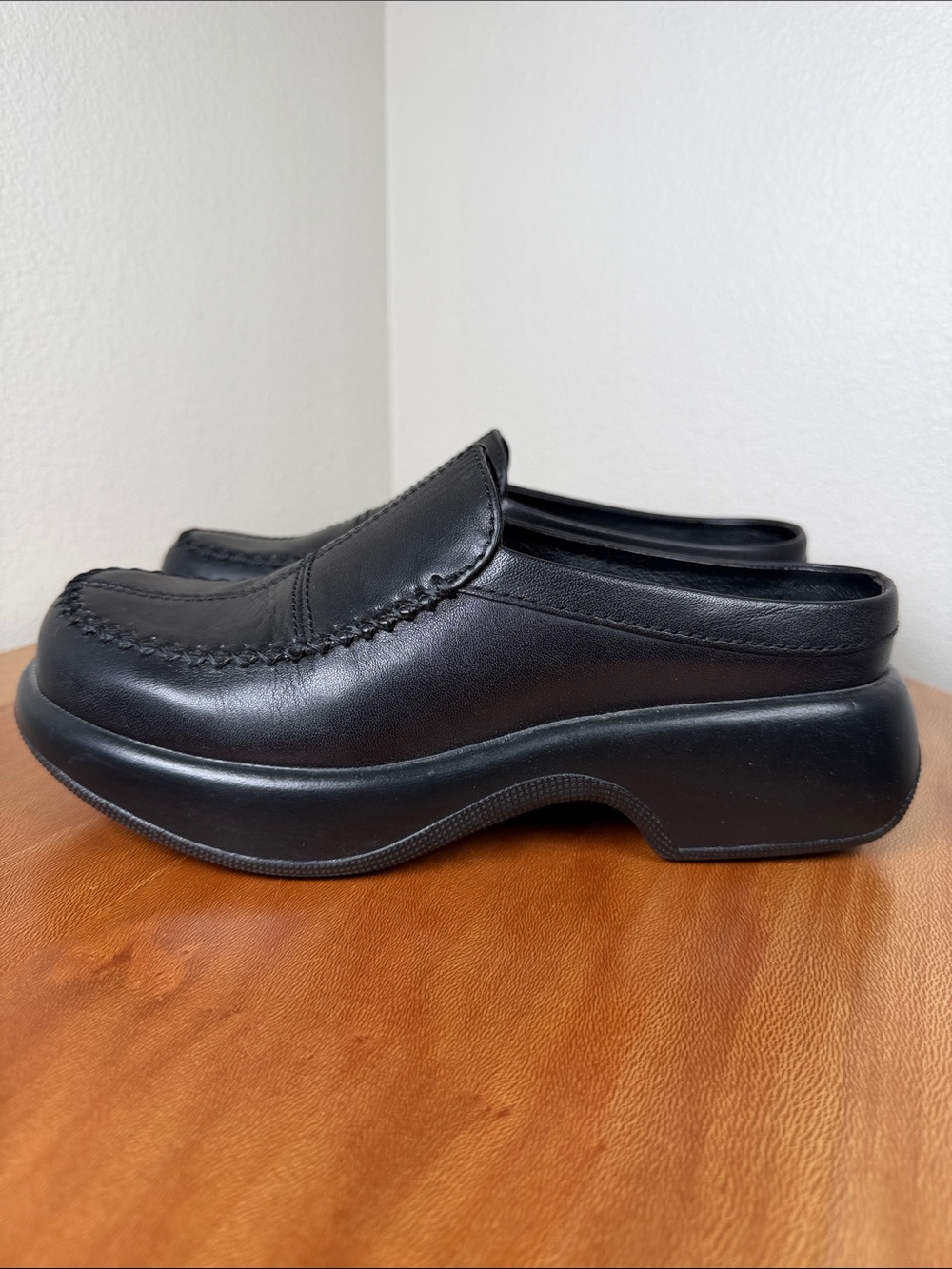 Dansko Patchwork Clogs Mules Comfort Leather Slip On Shoes Black Size 37/7 - Picture 10 of 16